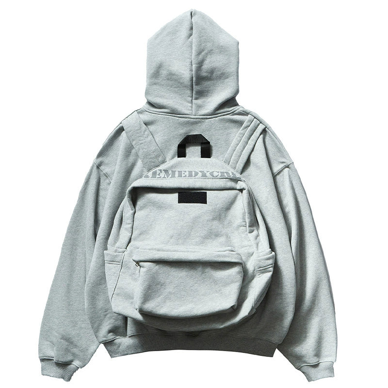 Remedy Backpack Design Zip Up Hoodie | Face 3 Face