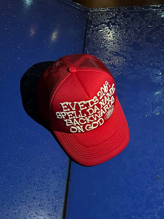 EVETS Foam Letter Trucker Hat | Face 3 Face