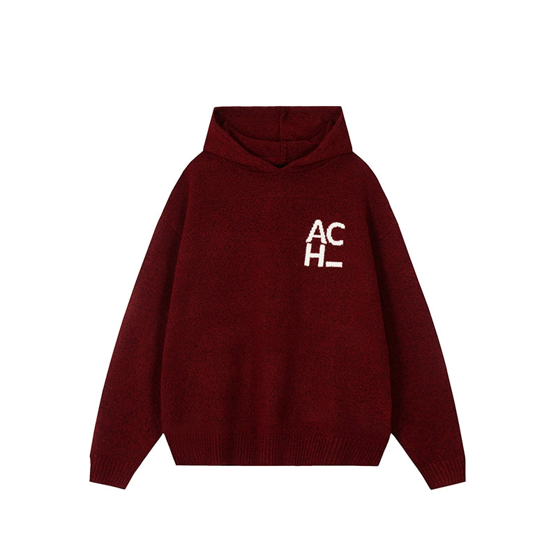 Achock Logo Knit Hoodie | Face 3 Face
