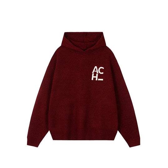 Achock Logo Knit Hoodie | Face 3 Face