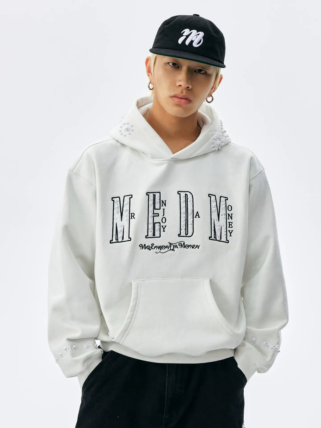 MEDM Pearl Patch Hoodie | Face 3 Face