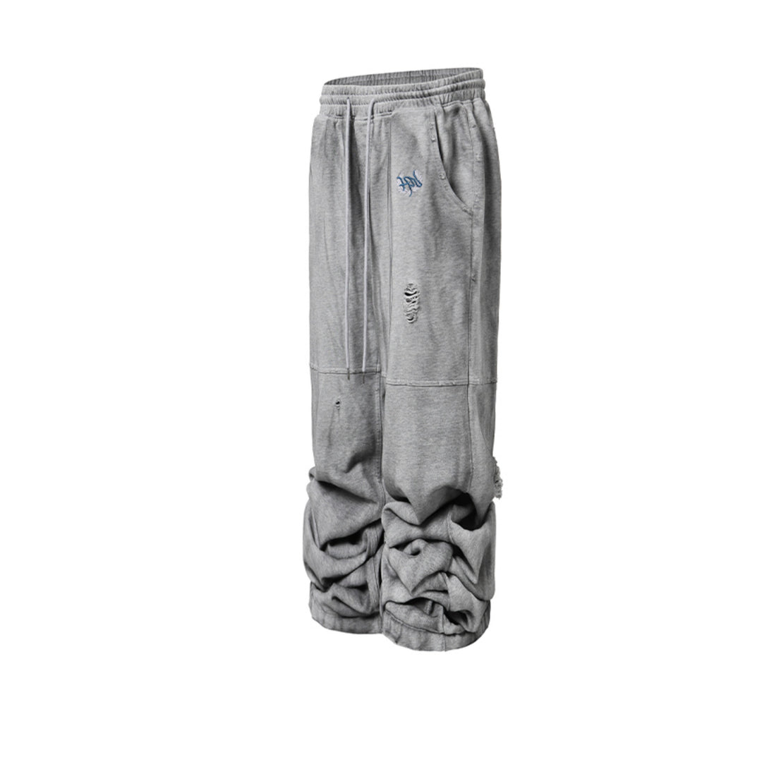KARMANISTIC Distressed Flag Print Jogger Sweatpants | Face 3 Face