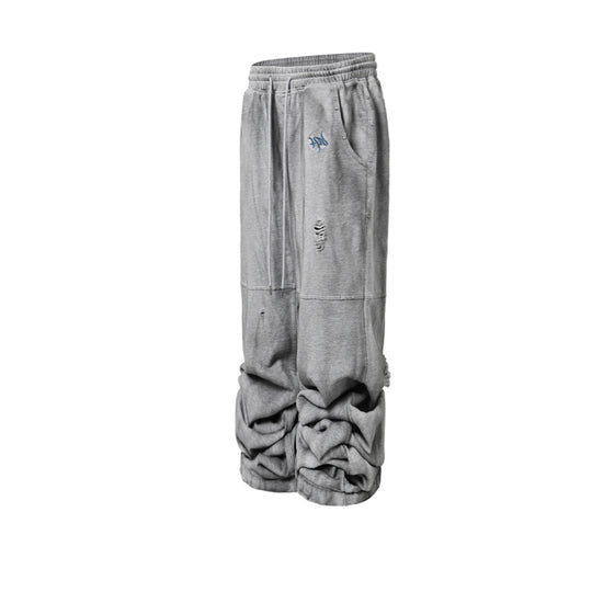KARMANISTIC Distressed Flag Print Jogger Sweatpants | Face 3 Face