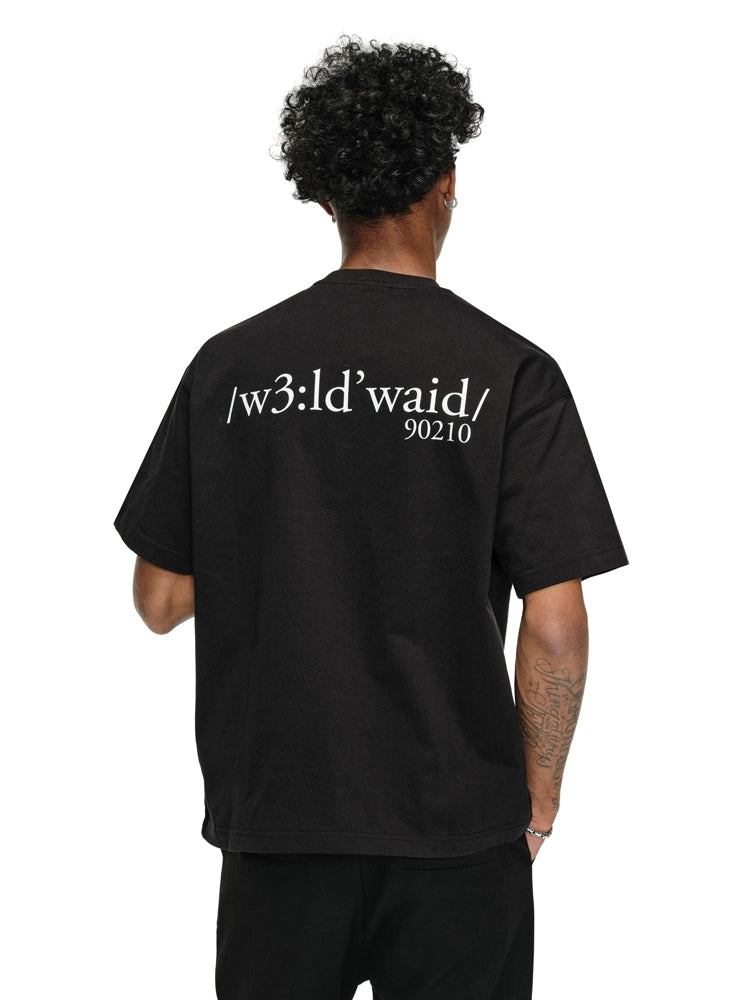 ANTIDOTE Phonogram Symbol Printed Tee | Face 3 Face