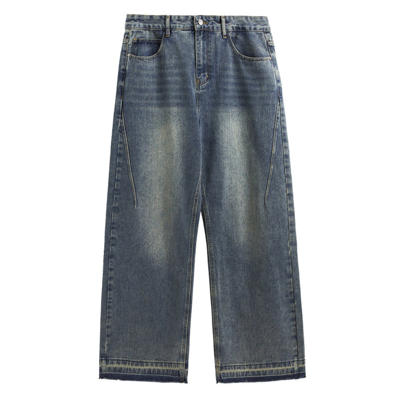 F3F Select Stitch Washed Blue Jeans