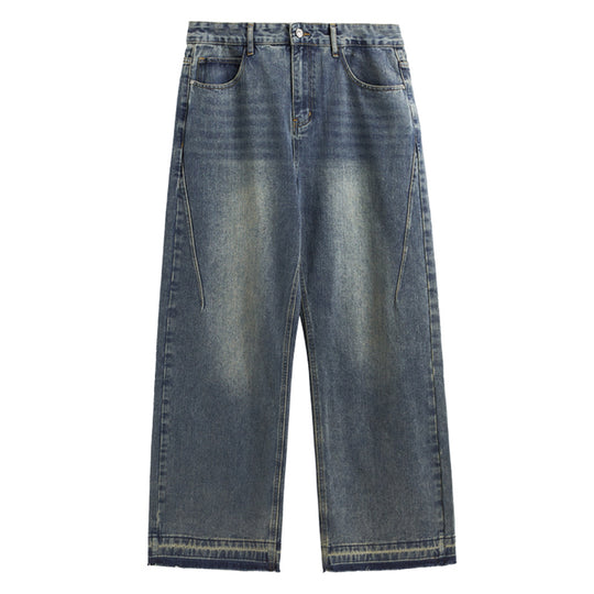 F3F Select Stitch Washed Blue Jeans
