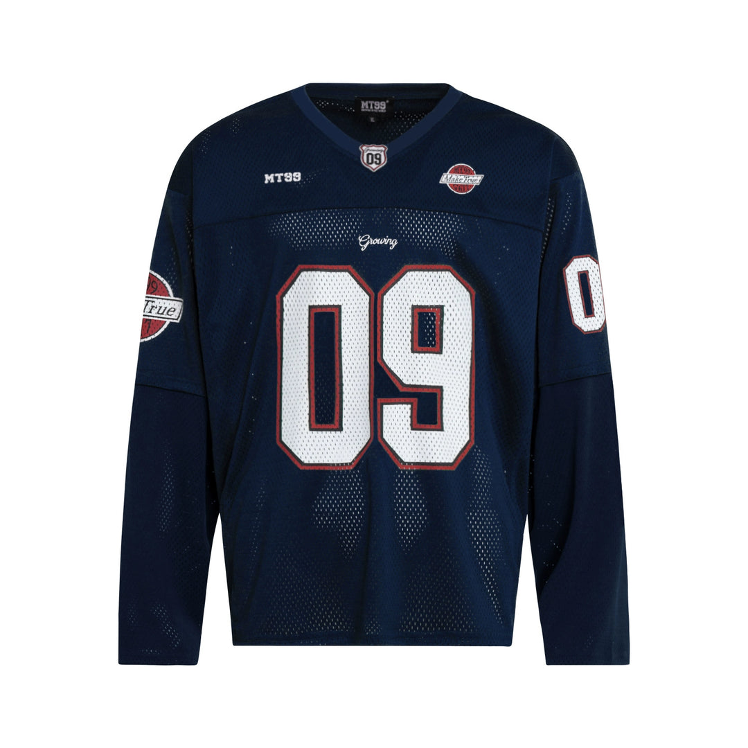 F3F Select 09 Numbered Mesh Long Sleeve Hockey Jersey | Face 3 Face