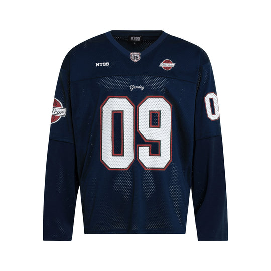 F3F Select 09 Numbered Mesh Long Sleeve Hockey Jersey | Face 3 Face