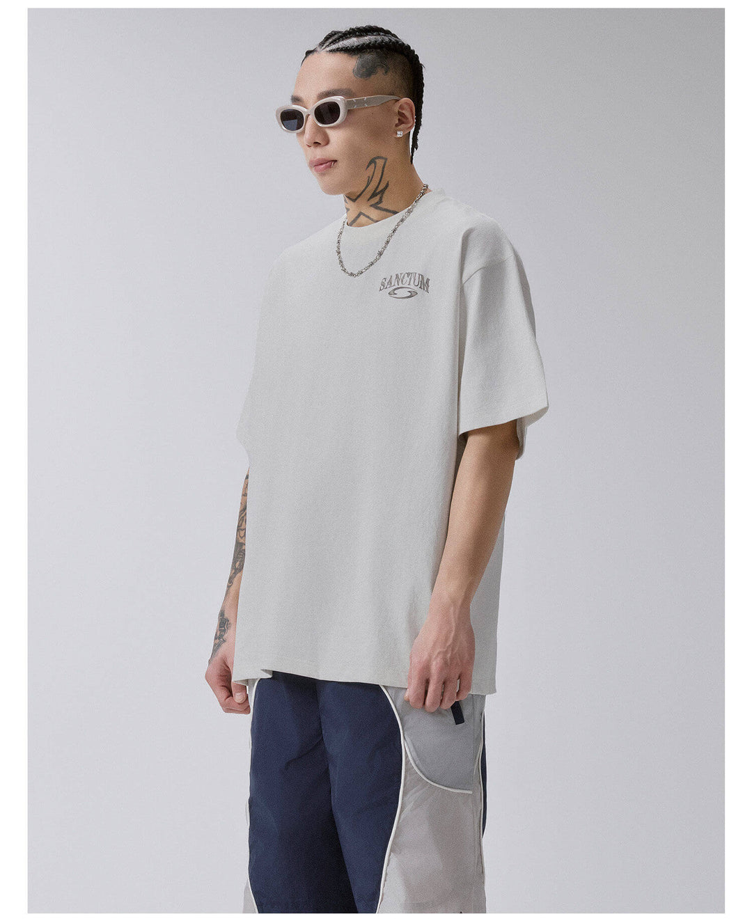 F2CE Church Graphic Print Washed Short Sleeve Tee | Face 3 Face
