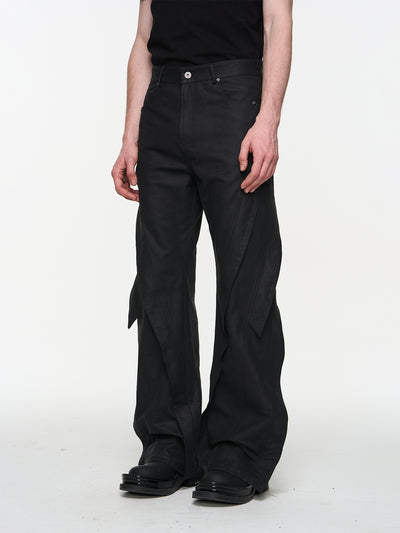 BLIND NO PLAN Twisted Flyford Deformation Work Pants | Face 3 Face