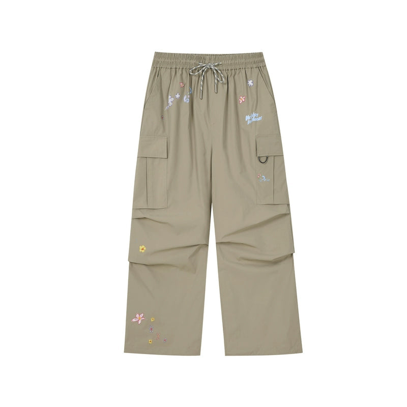 MEDM Floral Print Utility Cargo Pants | Face 3 Face