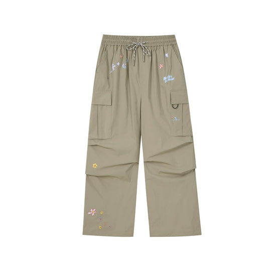 MEDM Floral Print Utility Cargo Pants | Face 3 Face