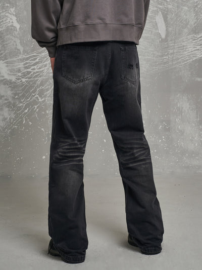 F3F Select Heavy Wash Whiskering Jeans | Face 3 Face