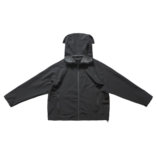 Remedy Devil Horn Hooded Windbreaker Jacket | Face 3 Face