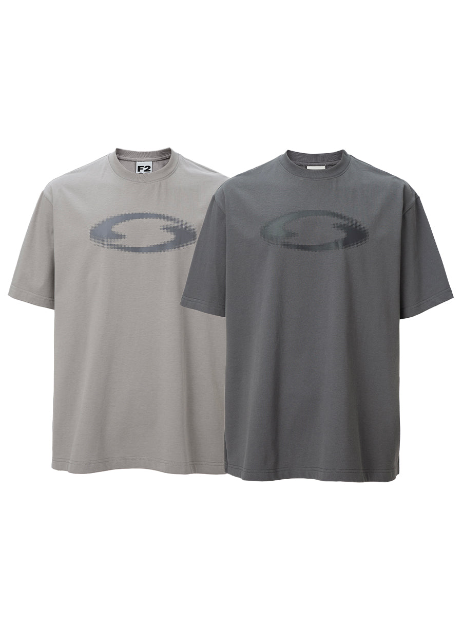 F2CE Basic Shadow Logo Printed Tee | Face 3 Face