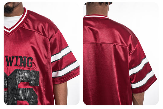 F3F Select Snake Leather Letter Patch Jersey | Face 3 Face