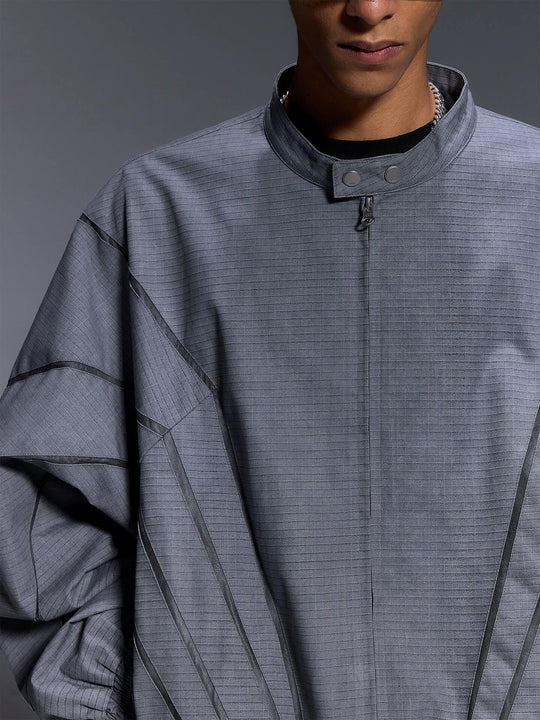 1807 Faded Wash Ripstop Track Jacket | Face 3 Face