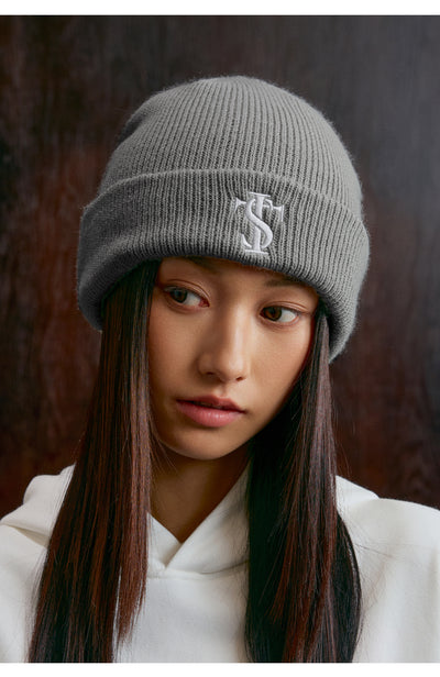 Small Town Kid Basic Logo Embroidery Beanie | Face 3 Face