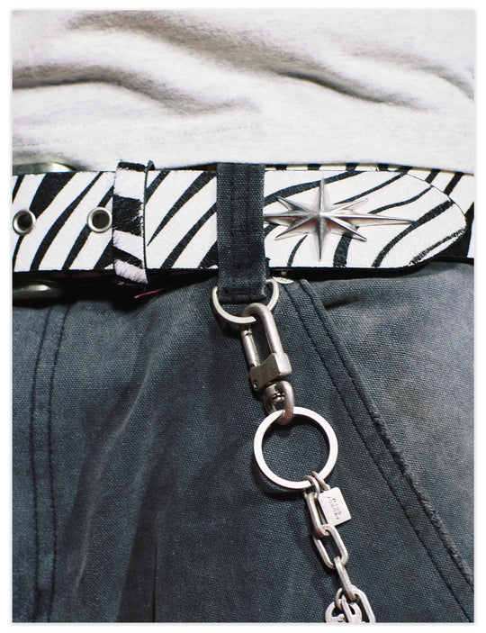 Remedy Star Studded Cowhide Leather Belt | Face 3 Face