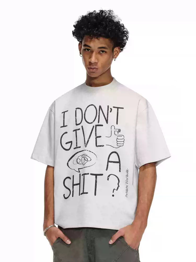 ANTIDOTE Graffiti Typography Printed Tee | Face 3 Face