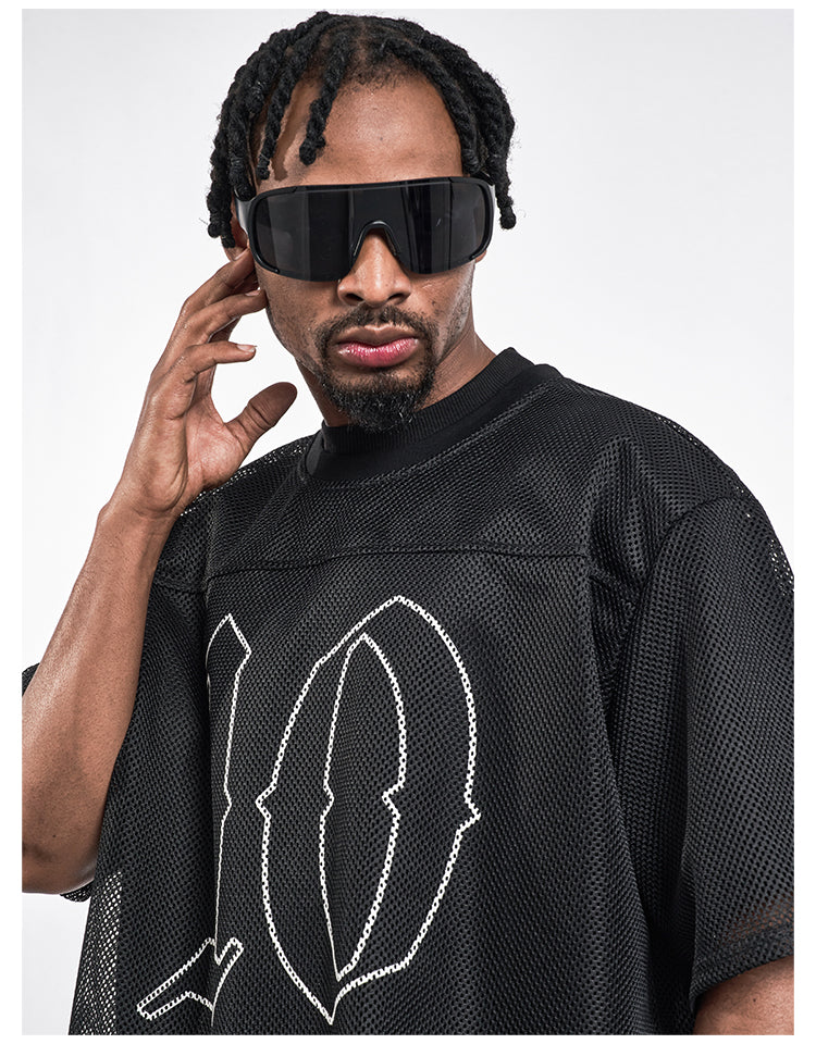 F3F Select Number 10 Print Mesh Jersey | Face 3 Face