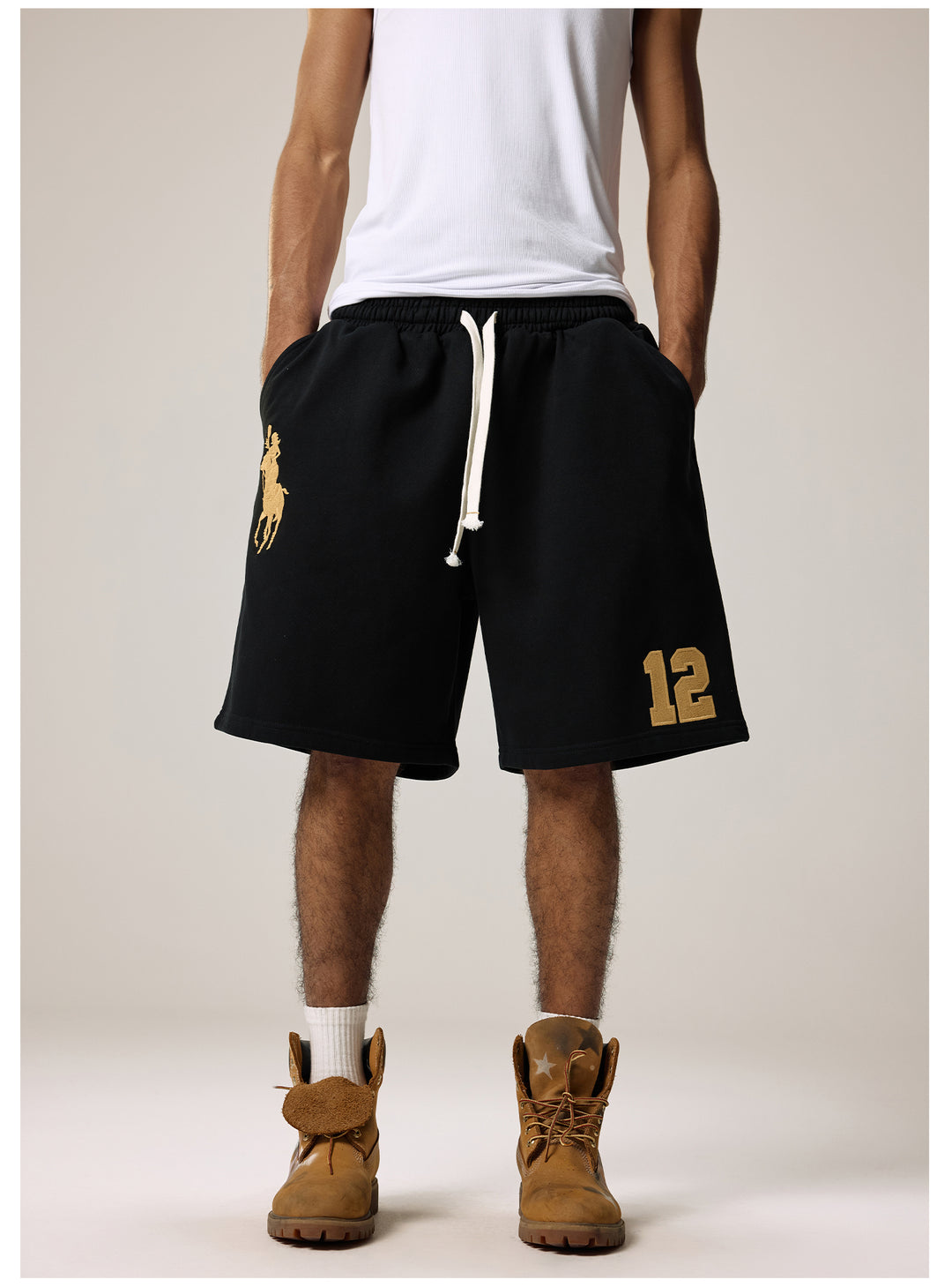 Remedy Embroidered Cocktail Girl Sweat Shorts | Face 3 Face