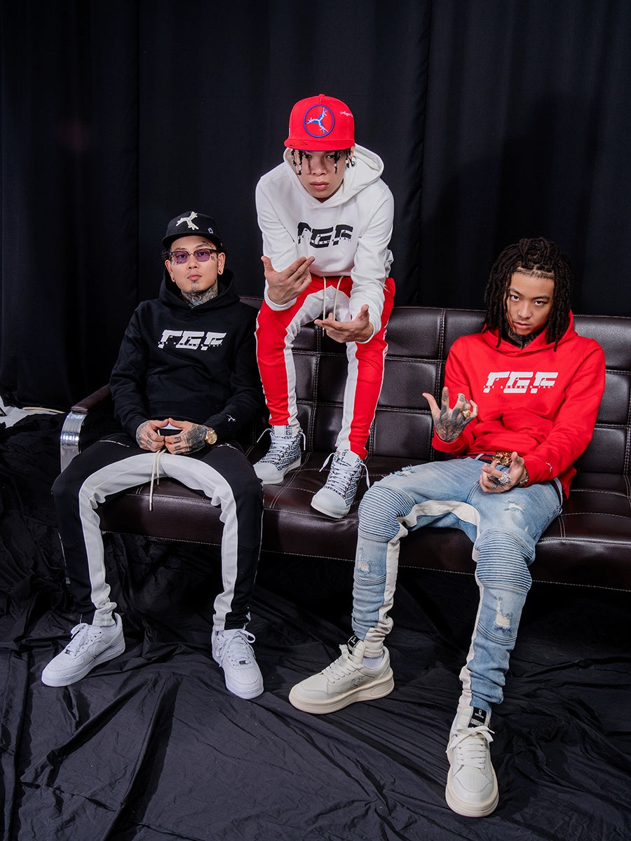 TGFCLUB TGF Logo Print Hoodie | Face 3 Face