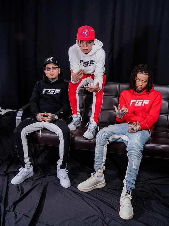 TGFCLUB TGF Logo Print Hoodie | Face 3 Face