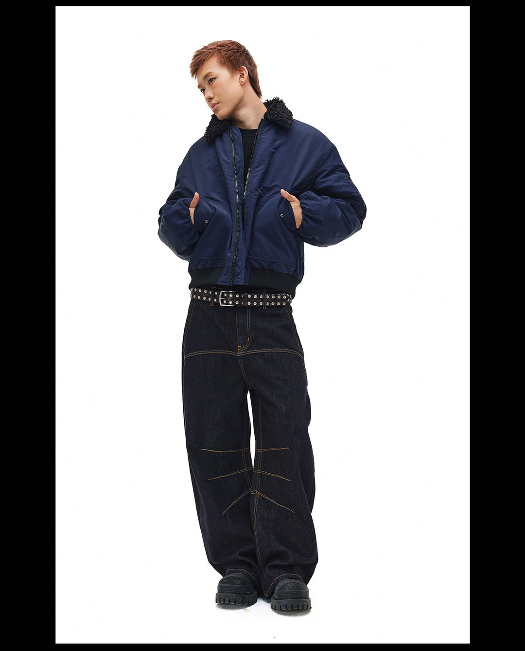 NOVACAM Fur Collar MA-1 Bomber Jacket | Face 3 Face