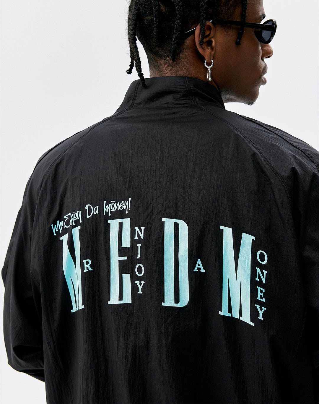 MEDM UV Resistant Logo Zip Jacket | Face 3 Face