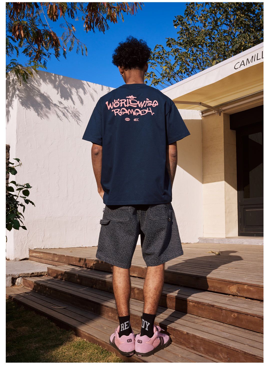 Remedy Graffiti Foam Print Cool Touch Tee | Face 3 Face