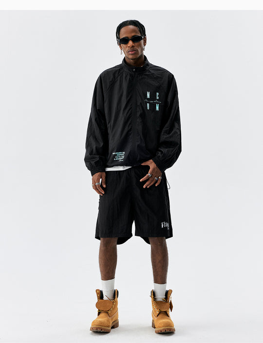 MEDM UV Resistant Logo Zip Jacket | Face 3 Face