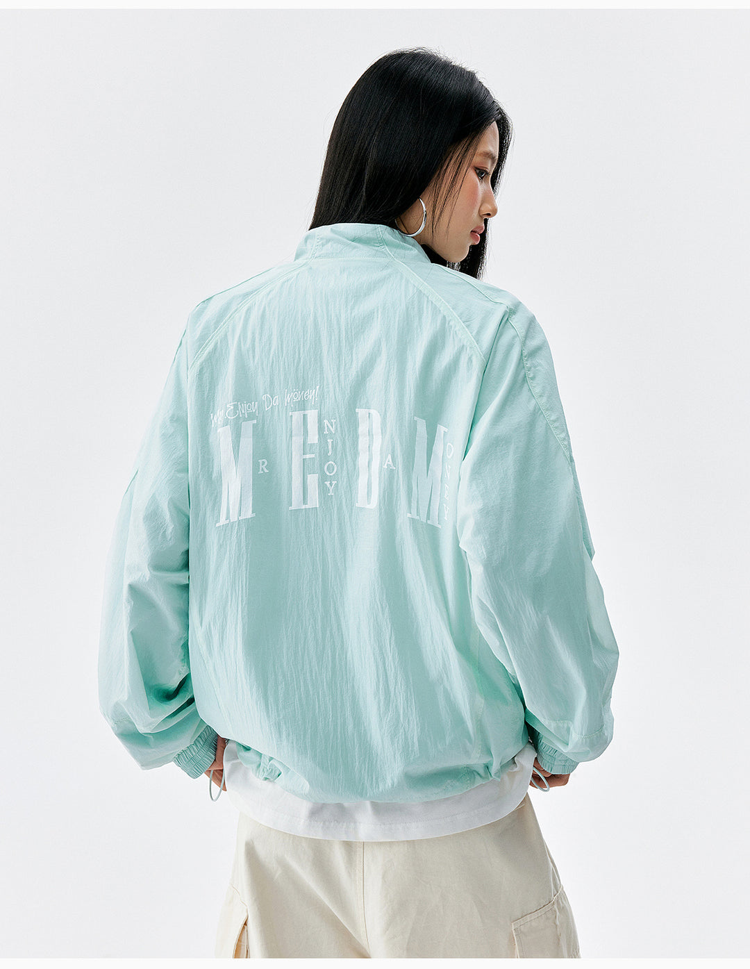 MEDM UV Resistant Logo Zip Jacket | Face 3 Face