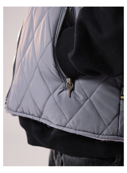 Remedy Fleece Quilted Reversible Vest | Face 3 Face