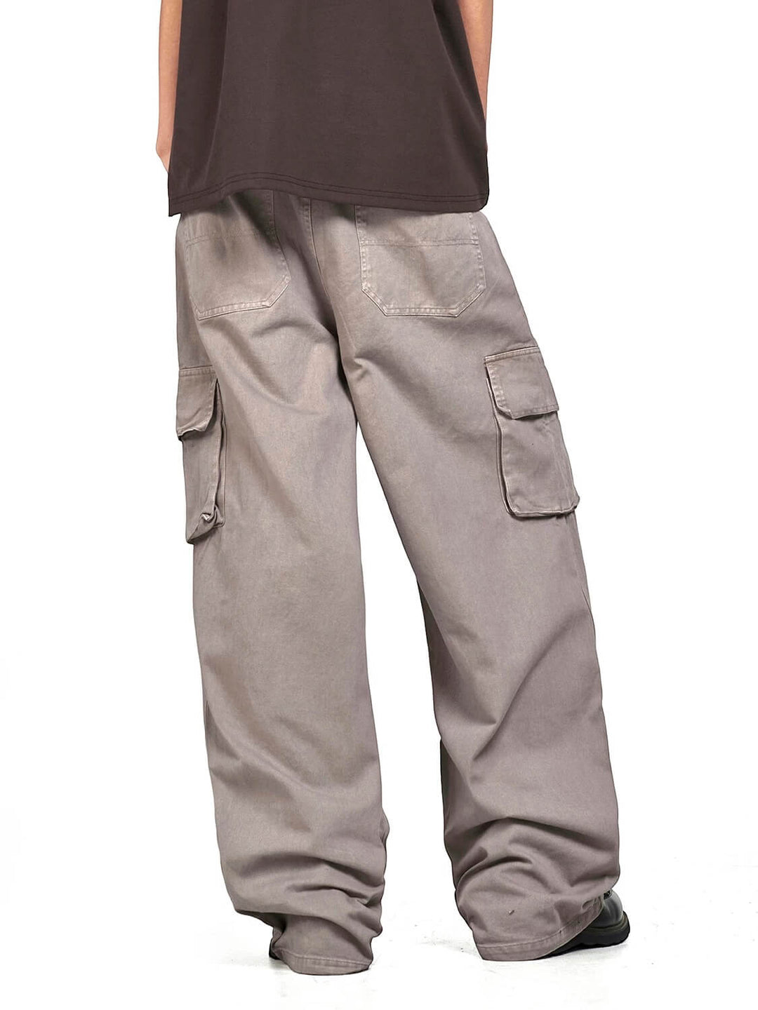 F3F Select Light Gray Utility Cargo Pants