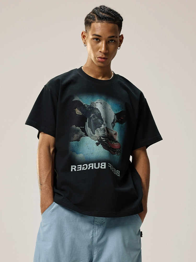 Remedy BEEF BURGER Print Tee | Face 3 Face