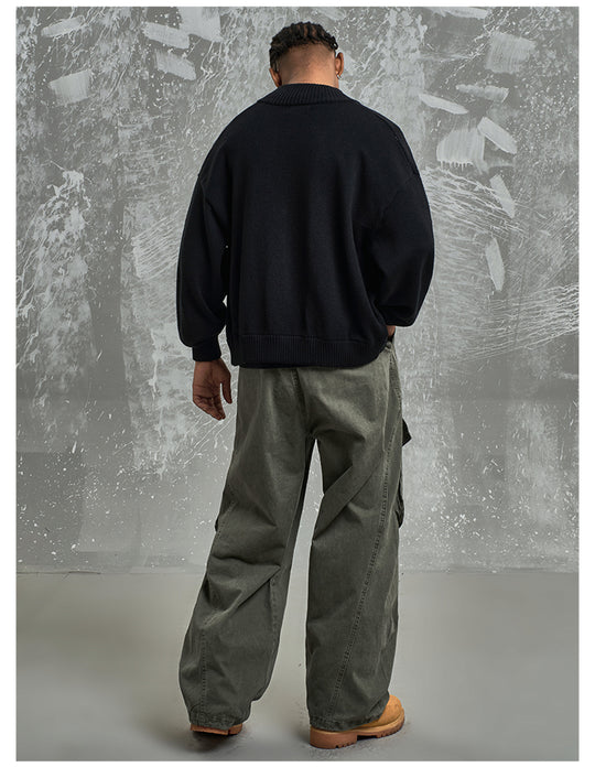 F3F Select 3D Pockets Baggy Paratrooper Work Pants | Face 3 Face