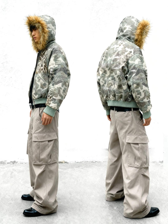 S45 Camouflage Leopard N2B Jacket | Face 3 Face