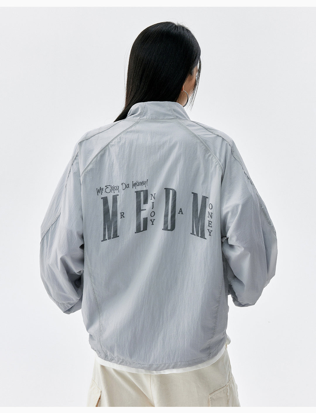 MEDM UV Resistant Logo Zip Jacket | Face 3 Face