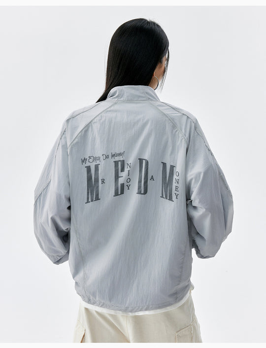 MEDM UV Resistant Logo Zip Jacket | Face 3 Face
