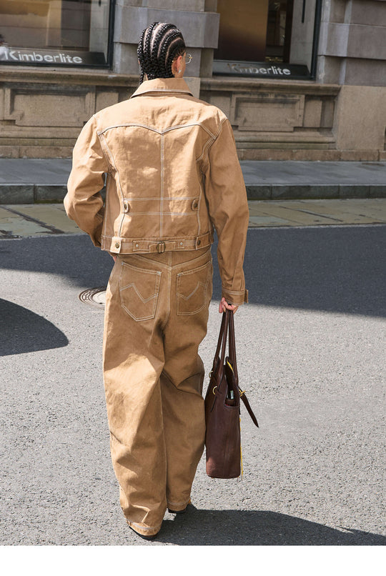 STEEPC Washed Canvas Work Jacket | Face 3 Face