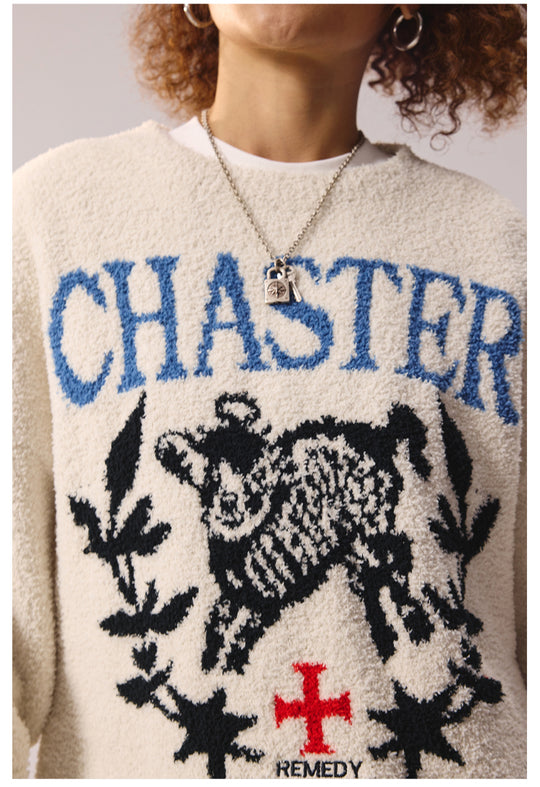 Remedy CHASTER Jacquard Knit Sweater | Face 3 Face