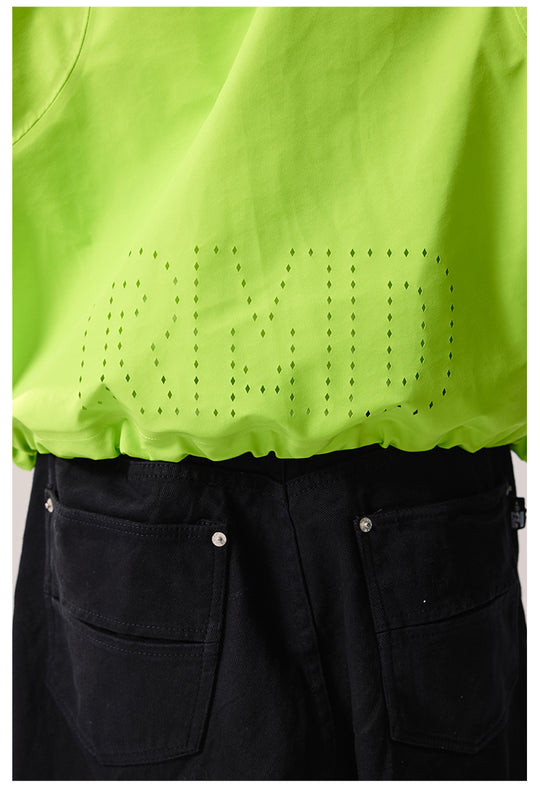 Remedy Devil Horn Hooded Windbreaker Jacket | Face 3 Face