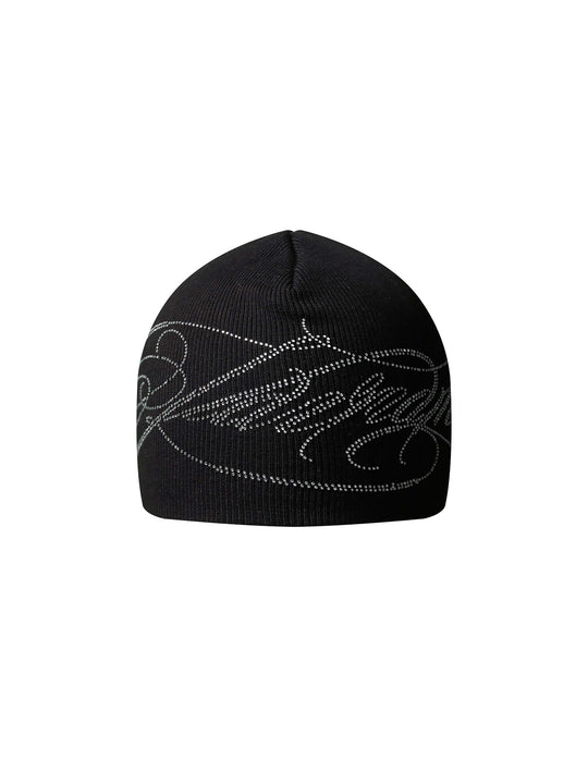 KARMANISTIC Rhinestone Knit Beanie | Face 3 Face