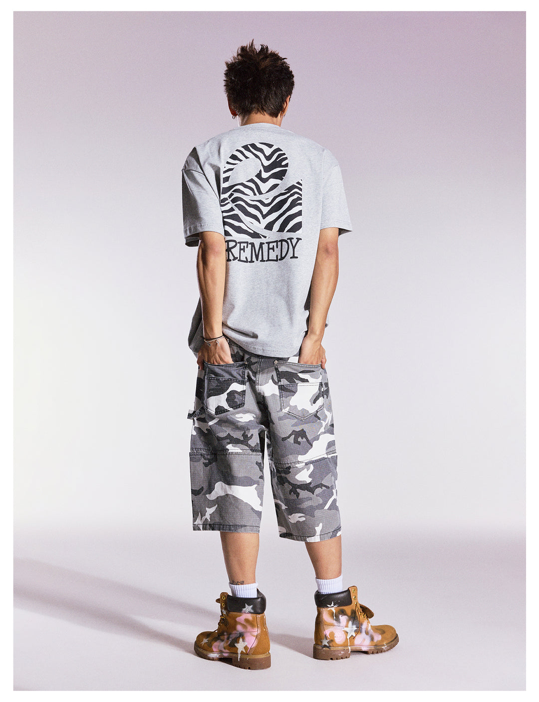 Remedy Animal Logo Print Tee | Face 3 Face