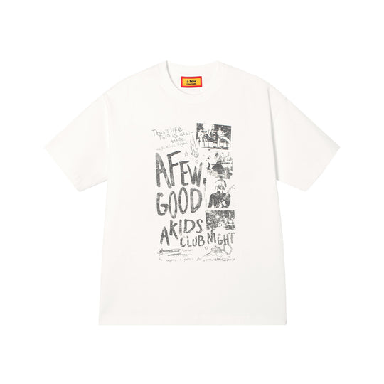 AFGK Club Night Vintage Print Tee | Face 3 Face