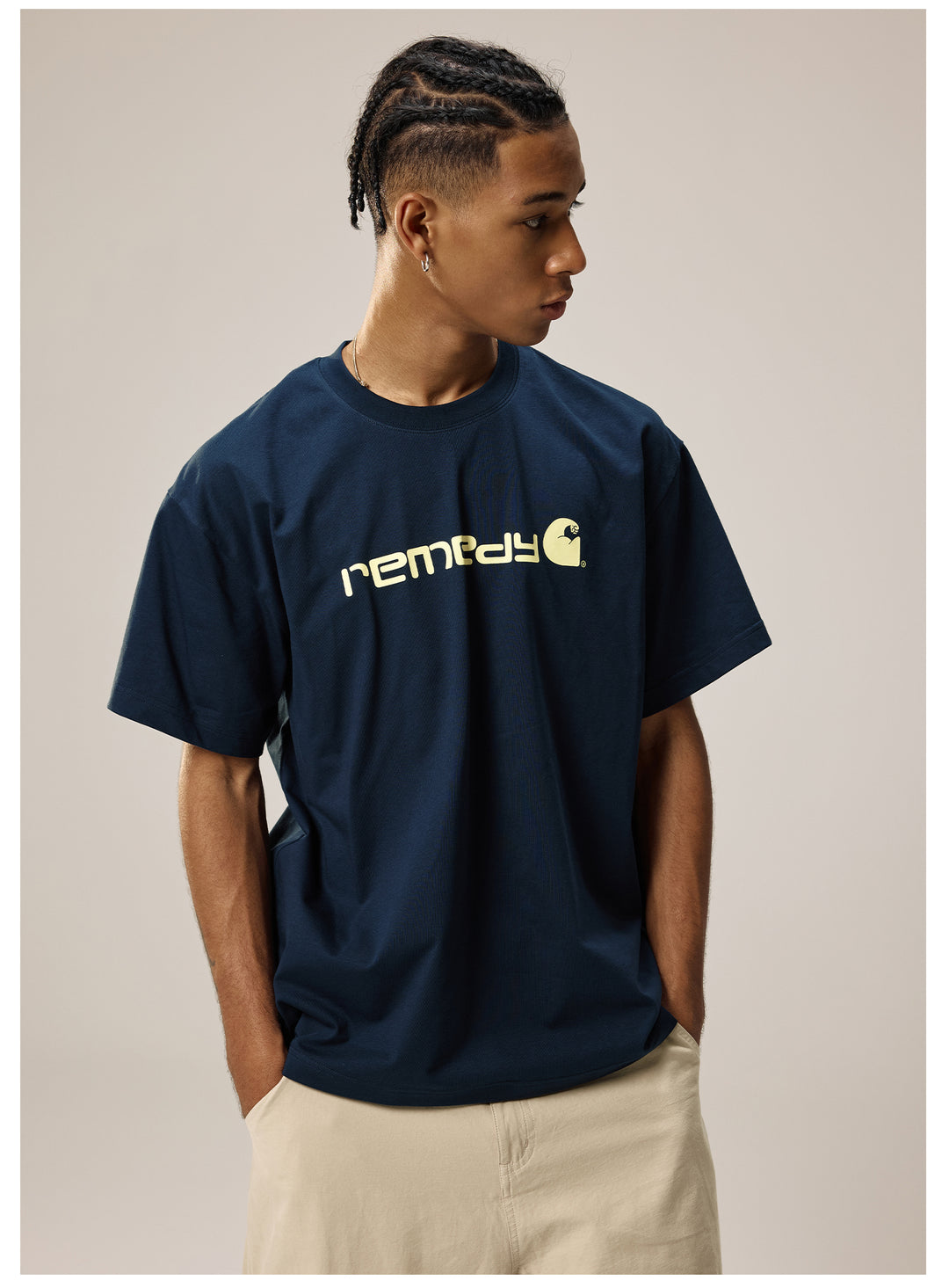 Remedy Biceps Inspired Letter Print Tee | Face 3 Face