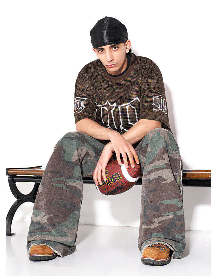 F3F Select 99 Cross Print Mesh Short Sleeve Jersey | Face 3 Face