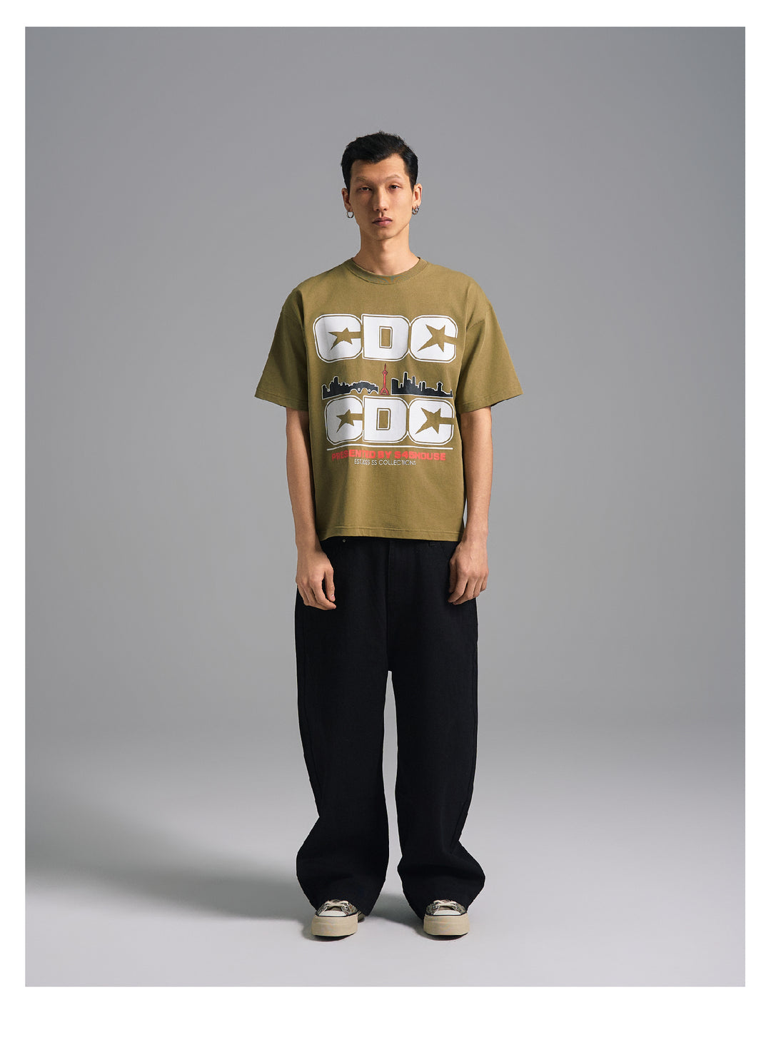 S45 CDC City Printed Tee | Face 3 Face