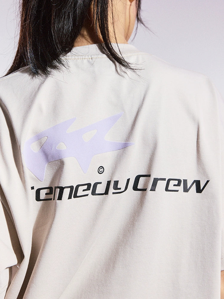 Remedy Flocking Logo Print Tee | Face 3 Face
